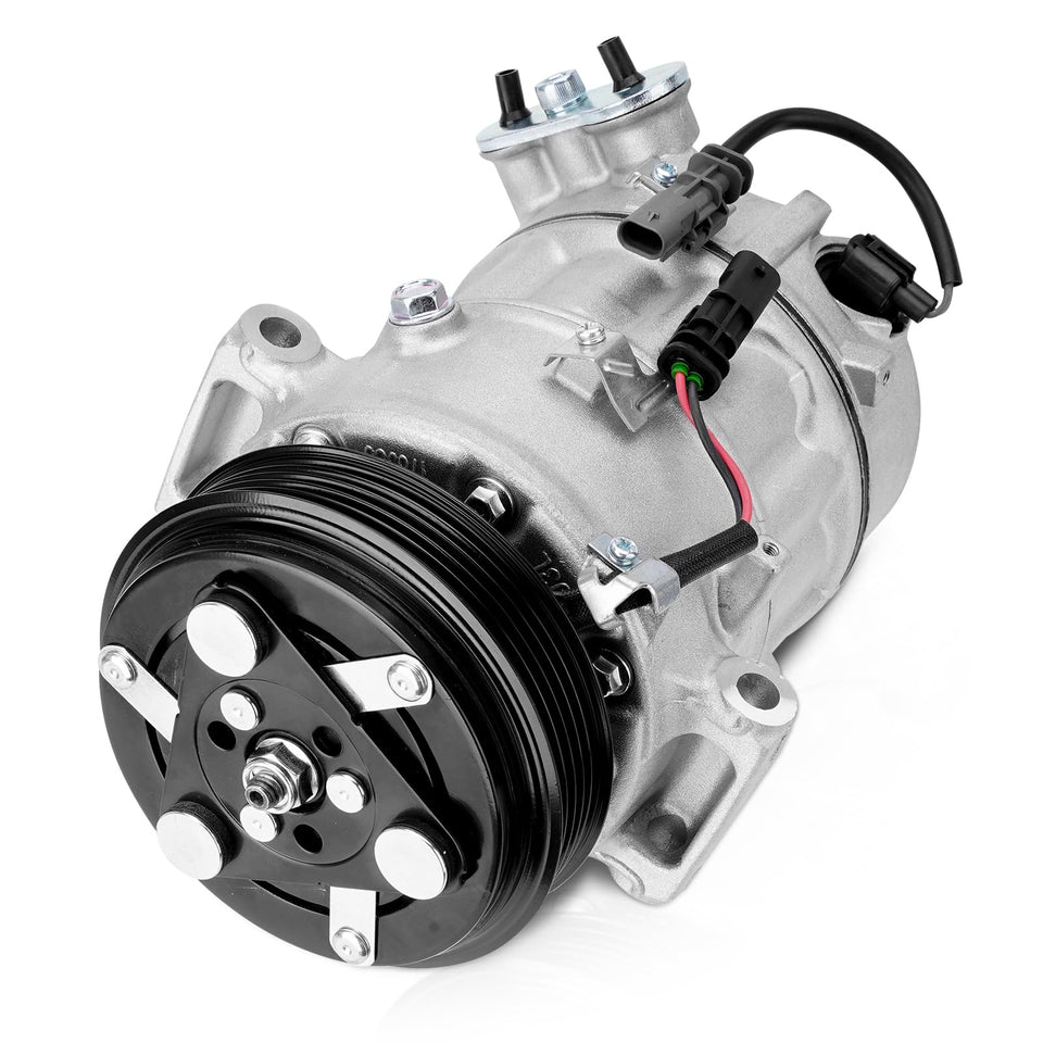 AUTOBABA compressor front view showing ready-to-install design for quick replacement