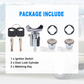 AUTOBABA door lock cylinder fitted in vehicle door to improve security