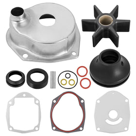 AUTOBABA front packaging showing complete water pump kit benefits clarity