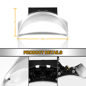 AUTOBABA release cover next to ruler illustrating compact OEM dimensions