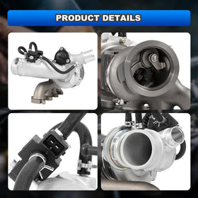 AUTOBABA turbo beside ruler showing size and easy handling advantage