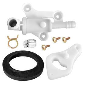 AUTOBABA valve assembly front view showing fit and durable construction for reliable sealing