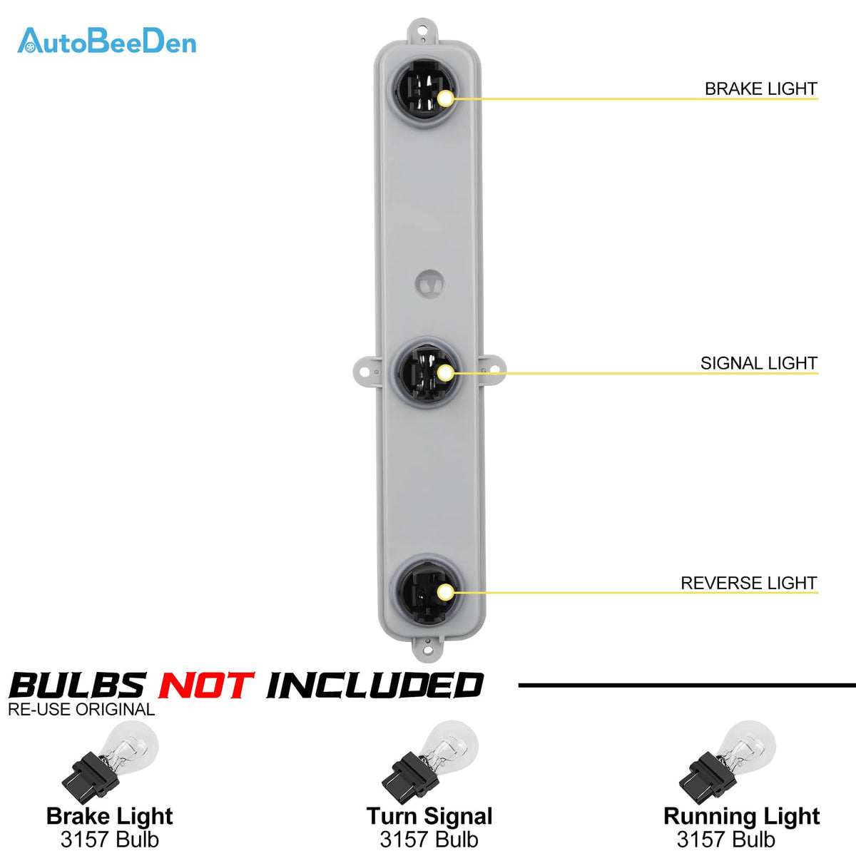 AutoBeeDen connector plate with plug socket demonstrating plug-and-play benefit