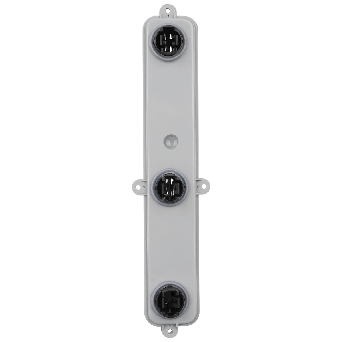 AutoBeeDen connector plate front view showing mounting alignment and fit