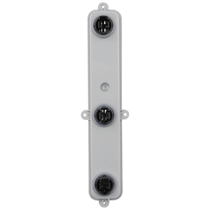 AutoBeeDen connector plate front view showing mounting alignment and fit
