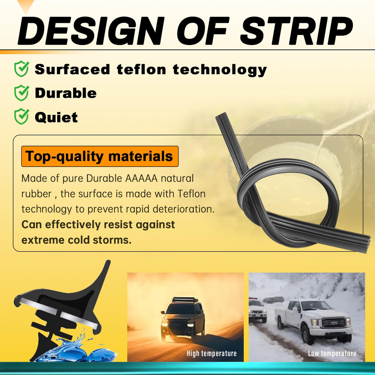 AUTOBOO aerodynamic profile side view reducing wind lift benefit