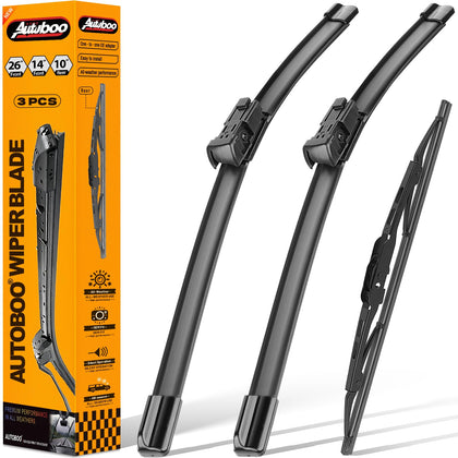 AUTOBOO front packaging showing kit contents and OEM fitment benefit