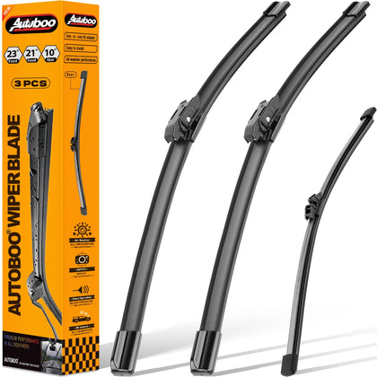 AUTOBOO front-packaging for Countryman showing complete 3-piece set and compatibility benefits