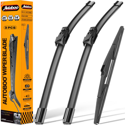 AUTOBOO front packaging showing kit for Mazda CX5 CX9, fast fit benefit