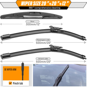 AUTOBOO blade being installed on Ford Escape for quick replacement benefit