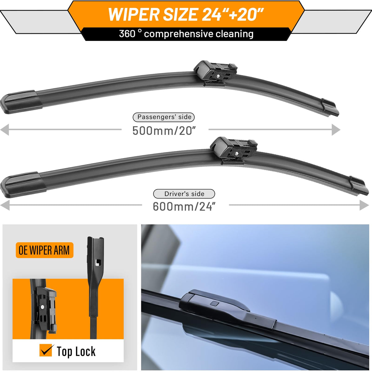 AUTOBOO product box with both blades laid out showing complete 2-piece set