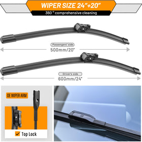 AUTOBOO product box with both blades laid out showing complete 2-piece set