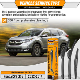 AUTOBOO rear blade close-up highlighting precise fit and reliable wiping