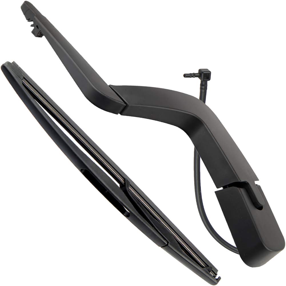 AUTOBOO front view of rear wiper blade showing precise fit and easy replacement