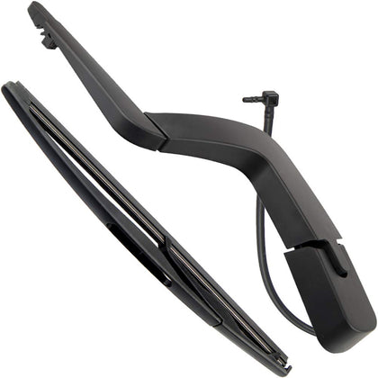 AUTOBOO front view of rear wiper blade showing precise fit and easy replacement