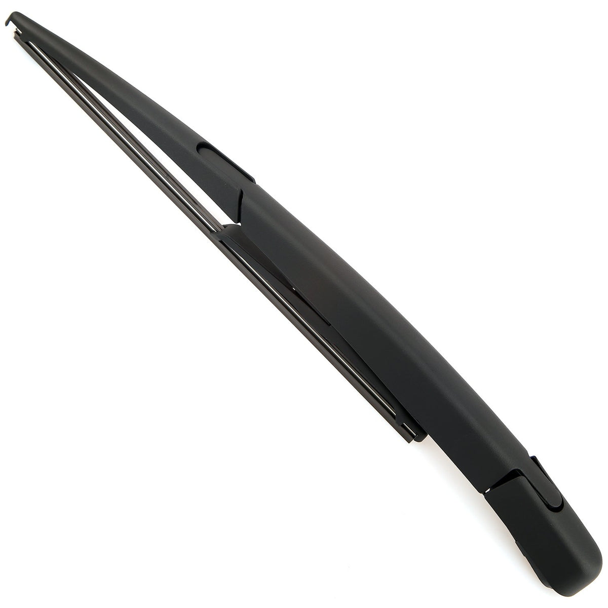 AUTOBOO arm beside ruler for scale showing correct Mercedes fitment