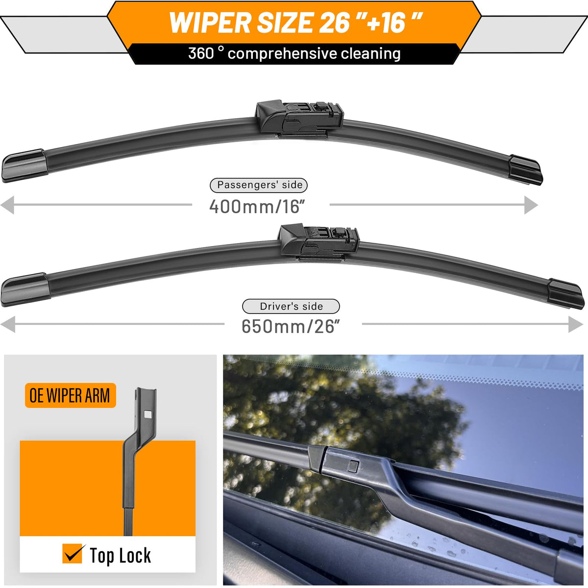 AUTOBOO detailed top-lock connector view showing easy secure installation benefit