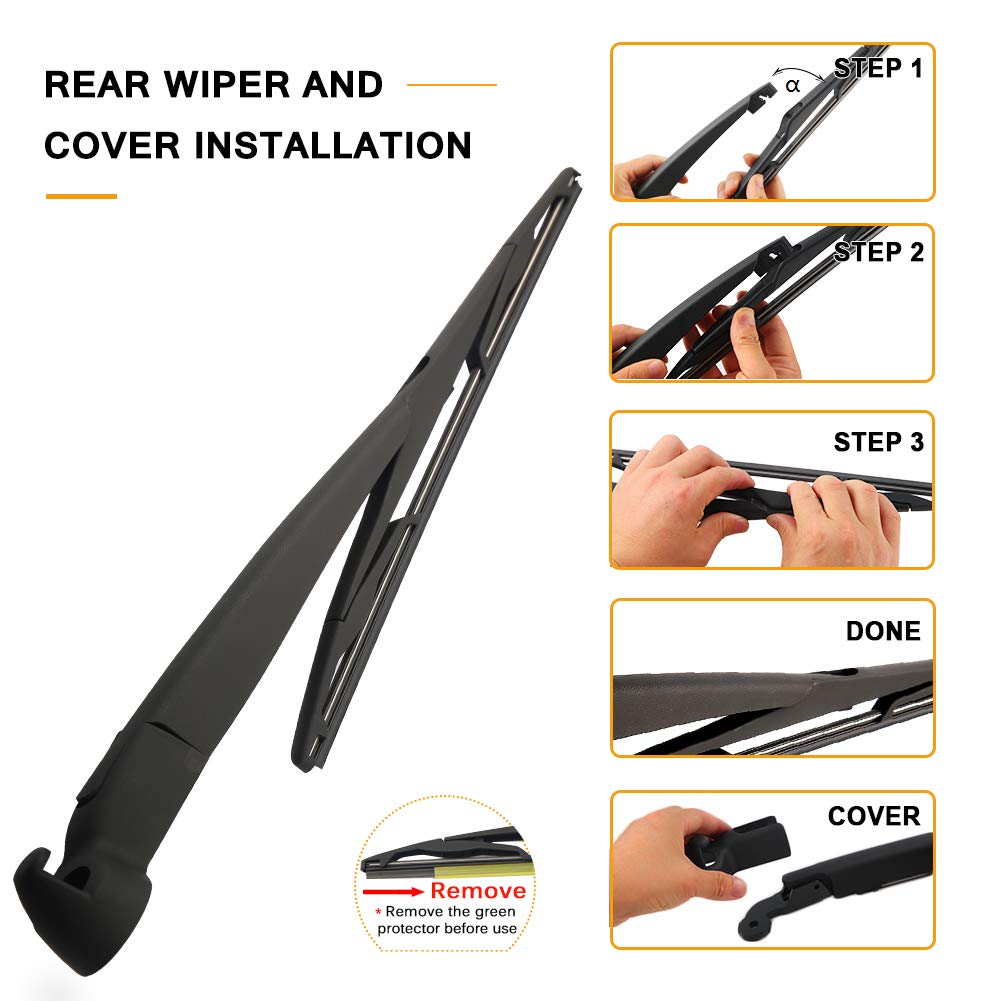 AUTOBOO blade edge profile showing consistent contact for streak-free wipe