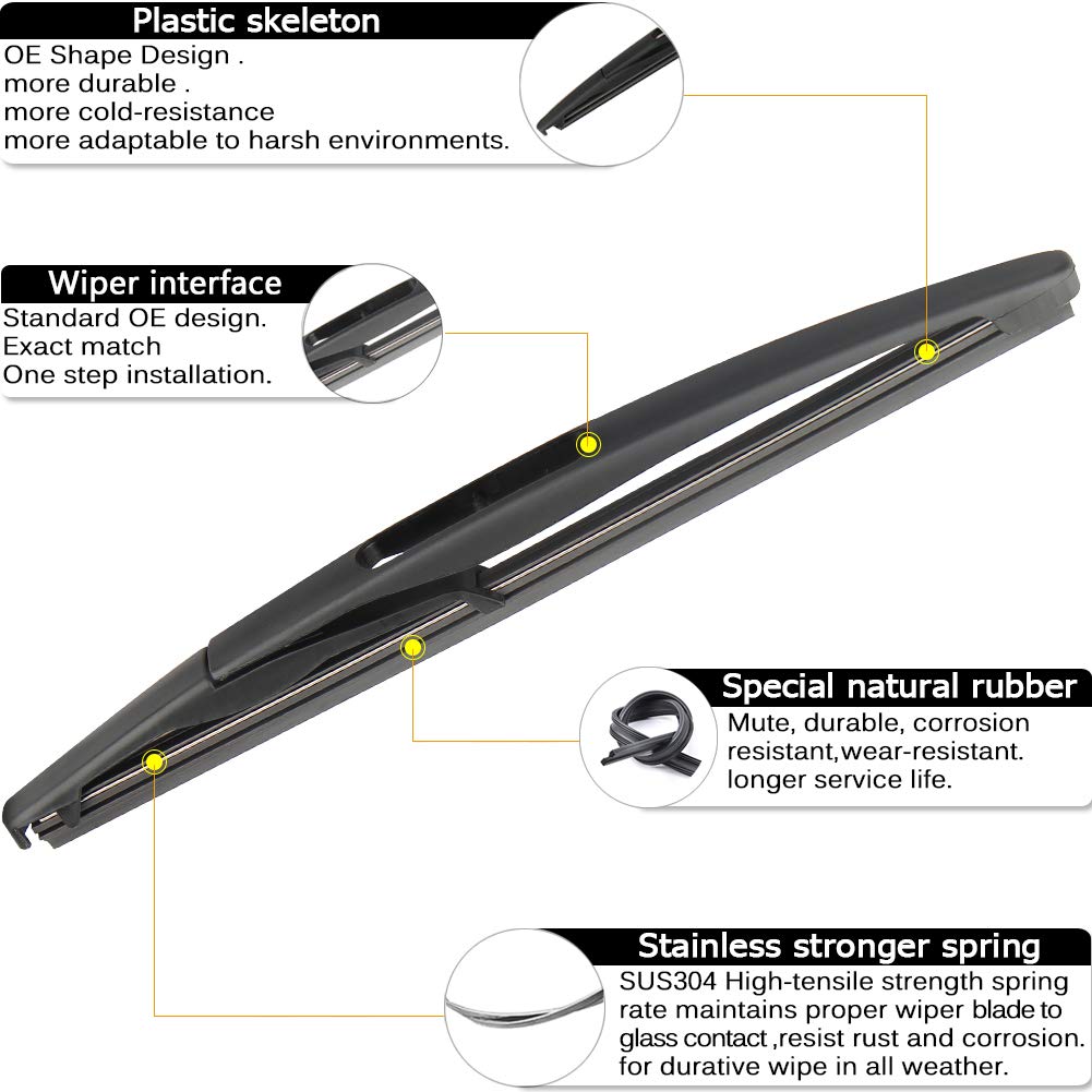 AUTOBOO wiper mounted on vehicle rear providing clear rear visibility