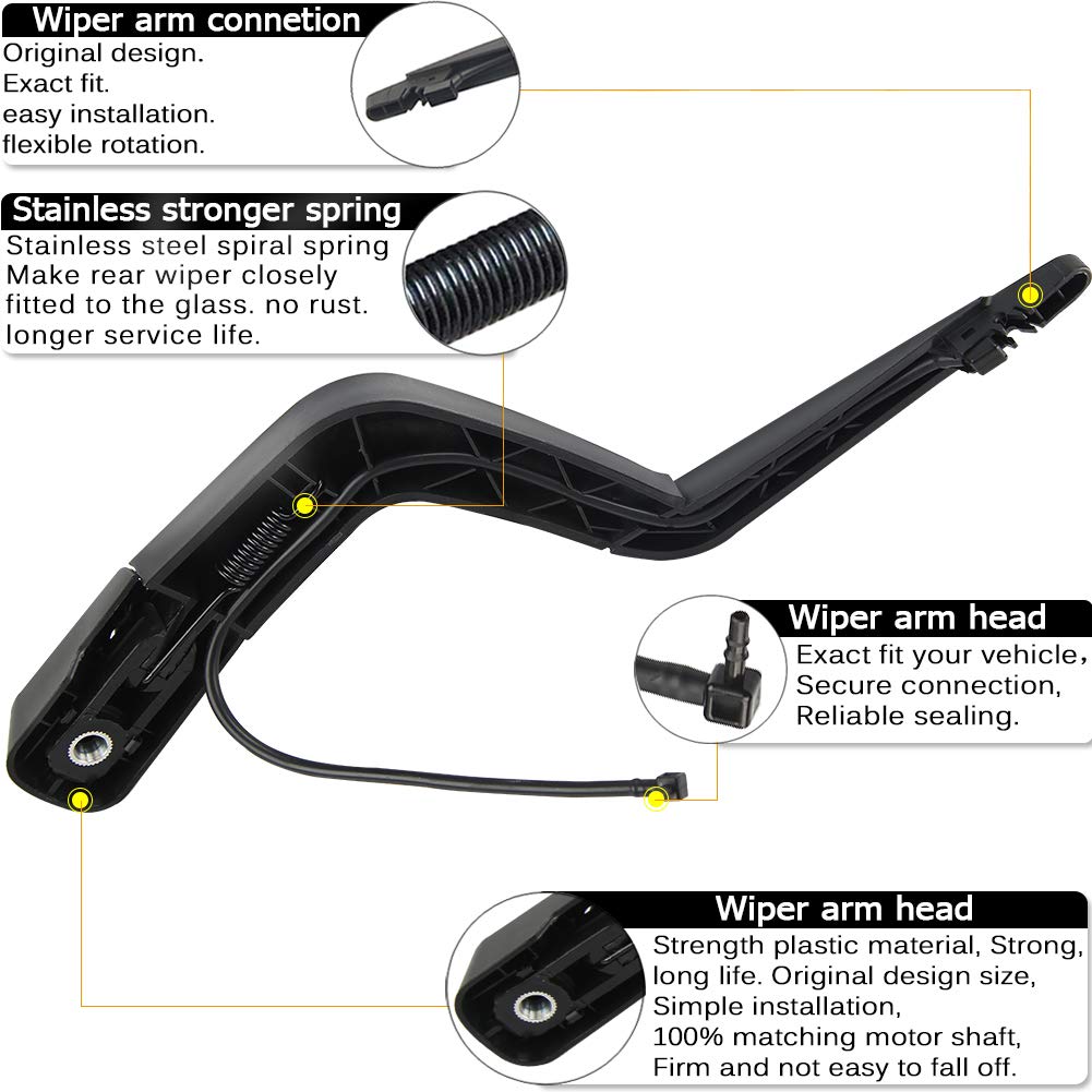 AUTOBOO rubber squeegee detail demonstrating weather-resistant wiping