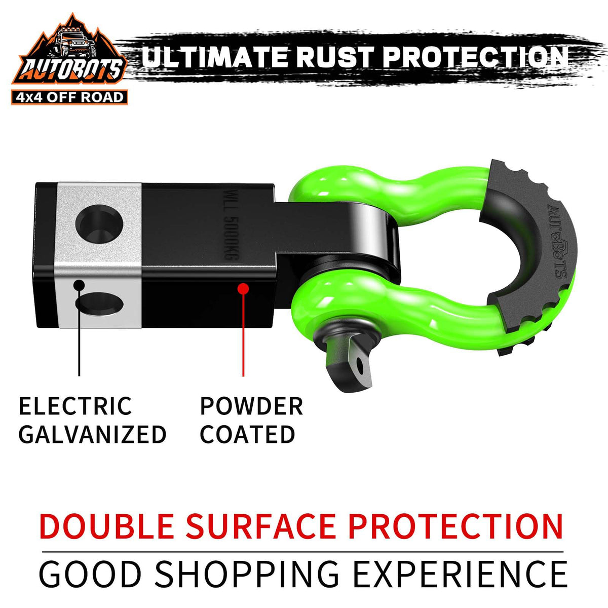 AUTOBOTS side profile installed in truck receiver showing alignment and orientation