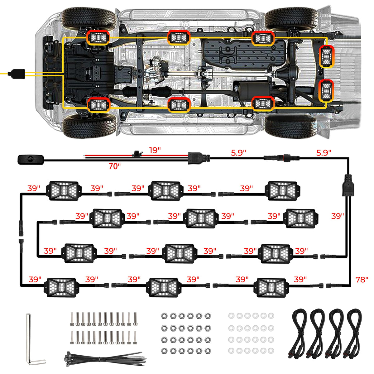 Auto Buero waterproof connector detail demonstrating weather resistance benefit