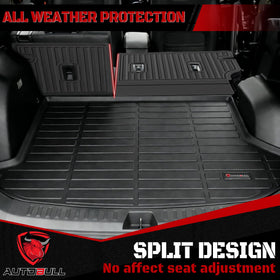 AUTOBULL backrest mat attached shielding seat backs from scuffs