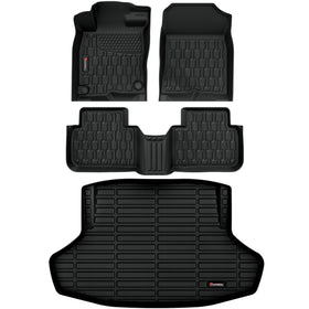 AutoBull front row mat top view showing precise fit and protection