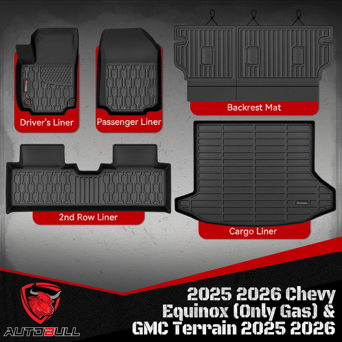 AUTOBULL second row liners highlighting edge protection and coverage