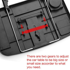 AutoChoice meal on tray showing secure surface for food and drink convenience