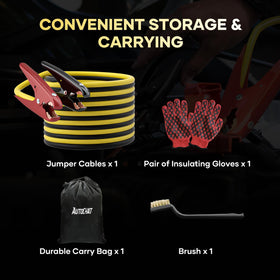 AutoChat terminal brush cleaning battery post to improve contact and reduce corrosion