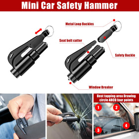 AUTODECO roadside lifestyle image of person using the kit for safe, organized emergency response