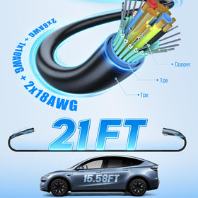 Autodecor 1Up cable texture detail highlighting rugged jacket for long life