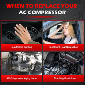 Autodevil compressor shown next to ruler for size reference and accurate fitment