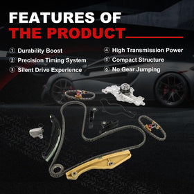Autodevil tensioner and guides close-up showing robust materials for longer life