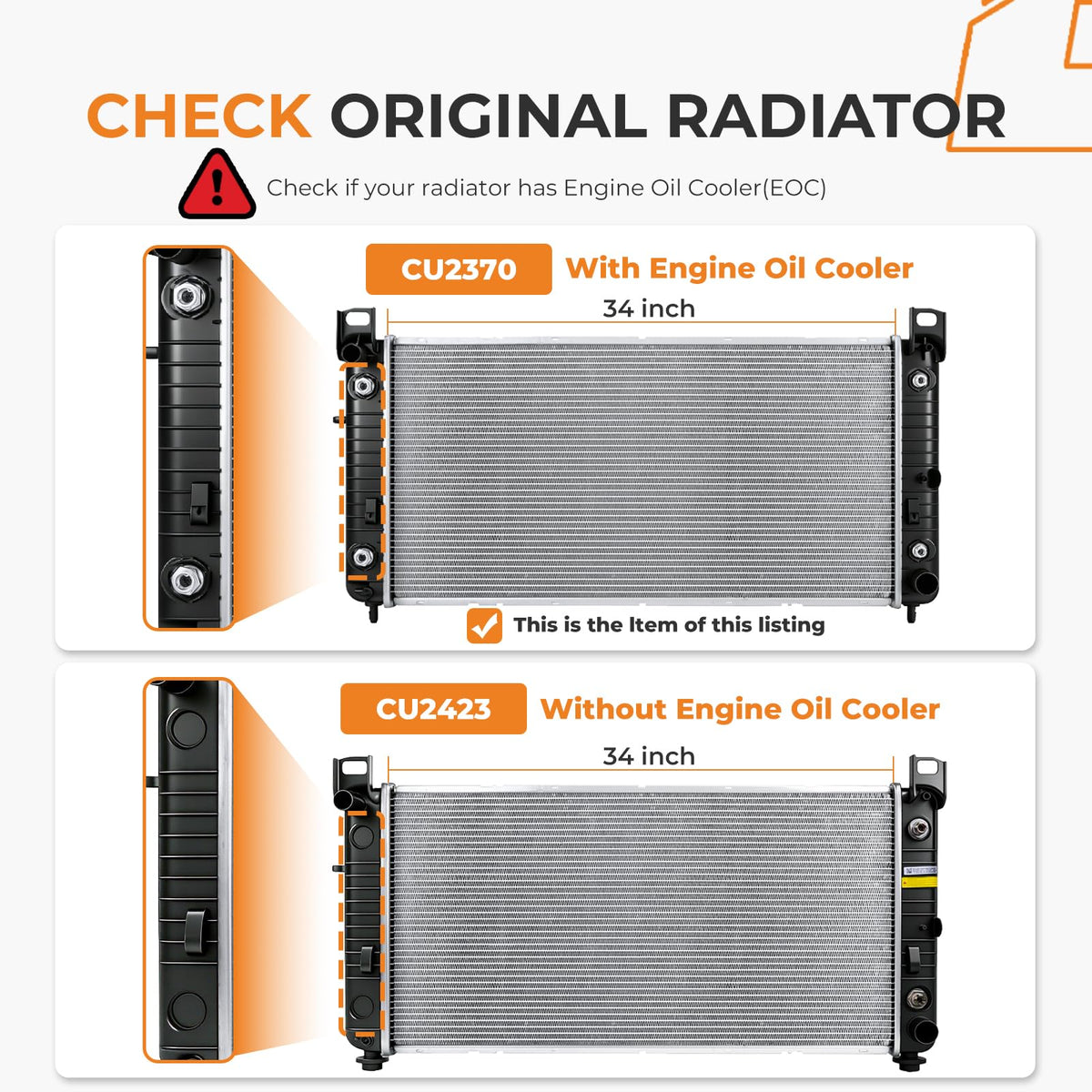 autoexact core close-up highlighting fins and improved heat dissipation