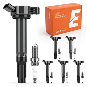 Autoexact coil pack front view showing fitment and reliable spark performance