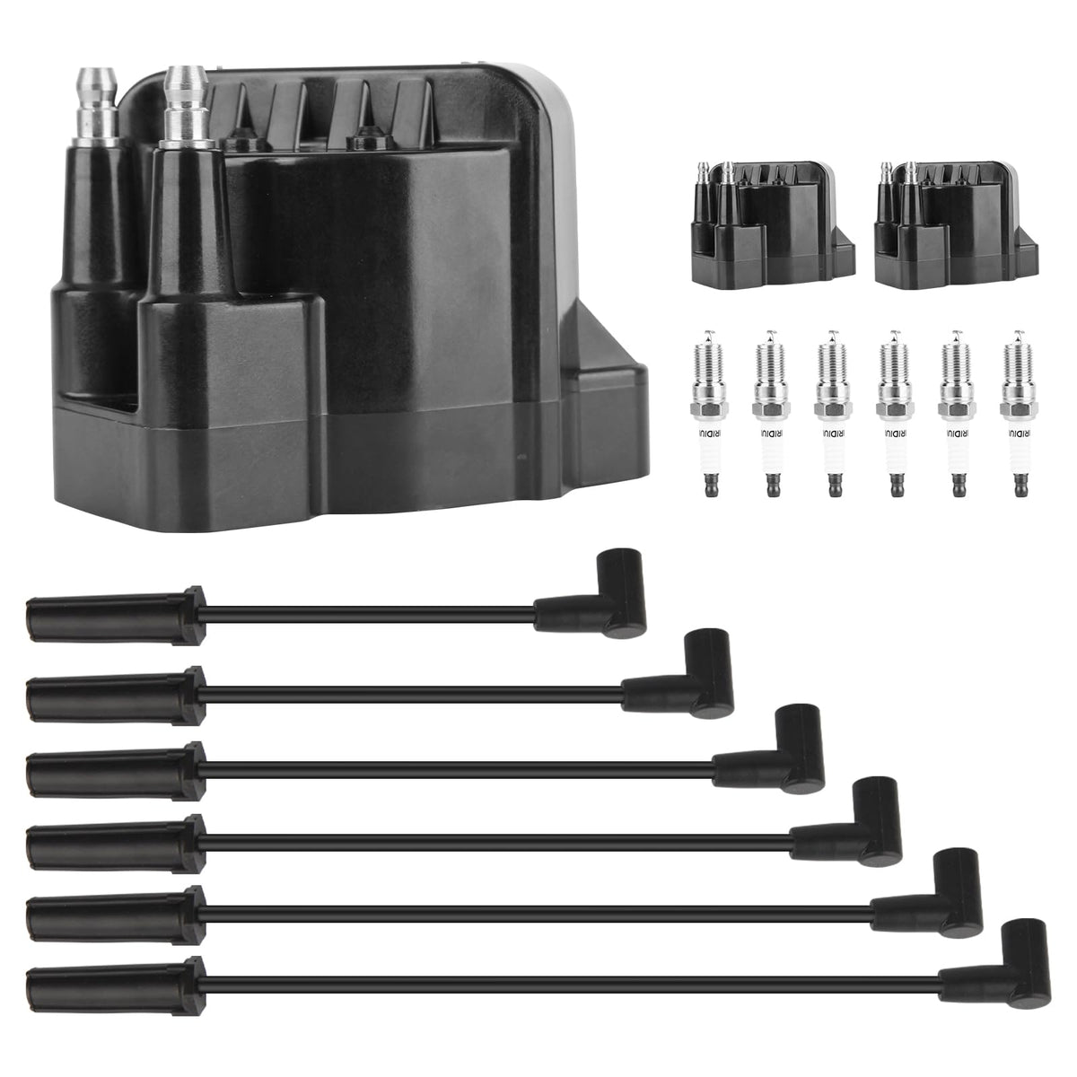 autoexact coil packs front view showing replacement fit and improved ignition reliability