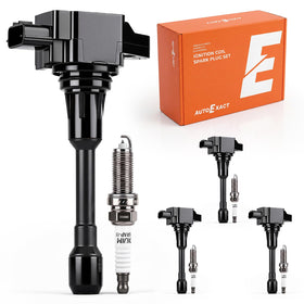 autoexact front packaging showing complete coil and plug kit, clear compatibility benefit