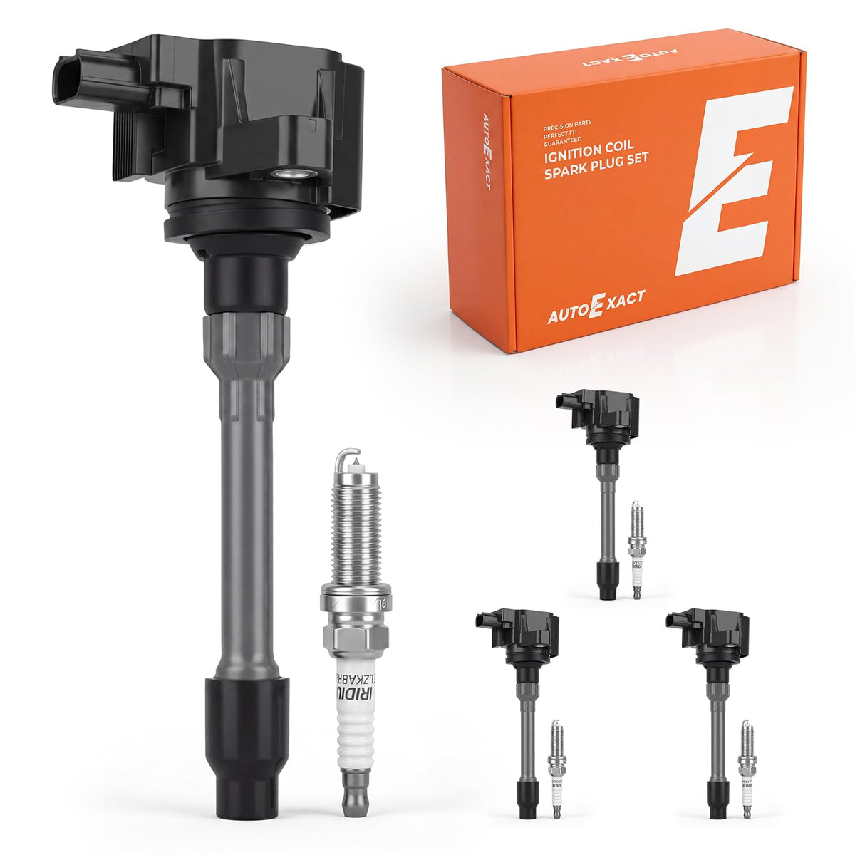 autoexact front packaging kit UF781 showing full replacement set and clear fitment benefit