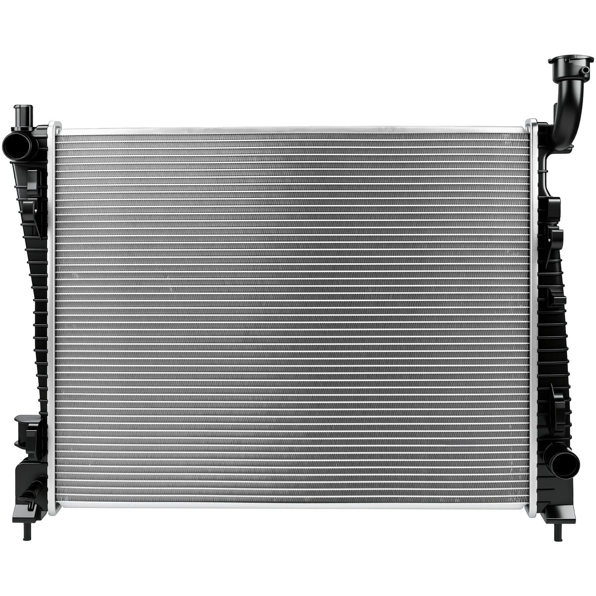 autoexact radiator front view showing fitment and durability benefit