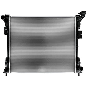 Autoexact front view radiator showing full core and mounting for easy fit