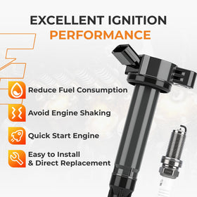 Autoexact iridium spark plug closeup highlighting fine-wire tip for efficient combustion