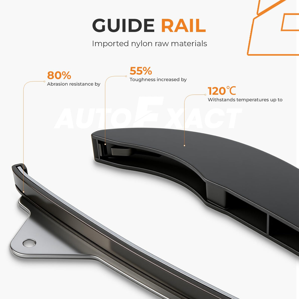 Autoexact kit components arranged to scale for easy part identification benefit