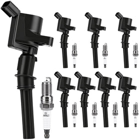 Autoexact kit front packaging showing complete coil and plug set benefits