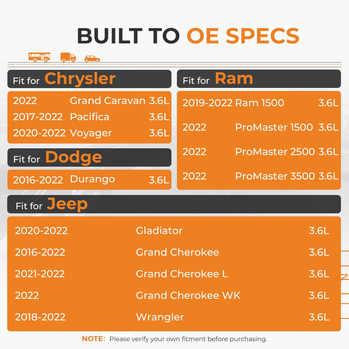 Autoexact product label and part numbers confirming correct compatibility