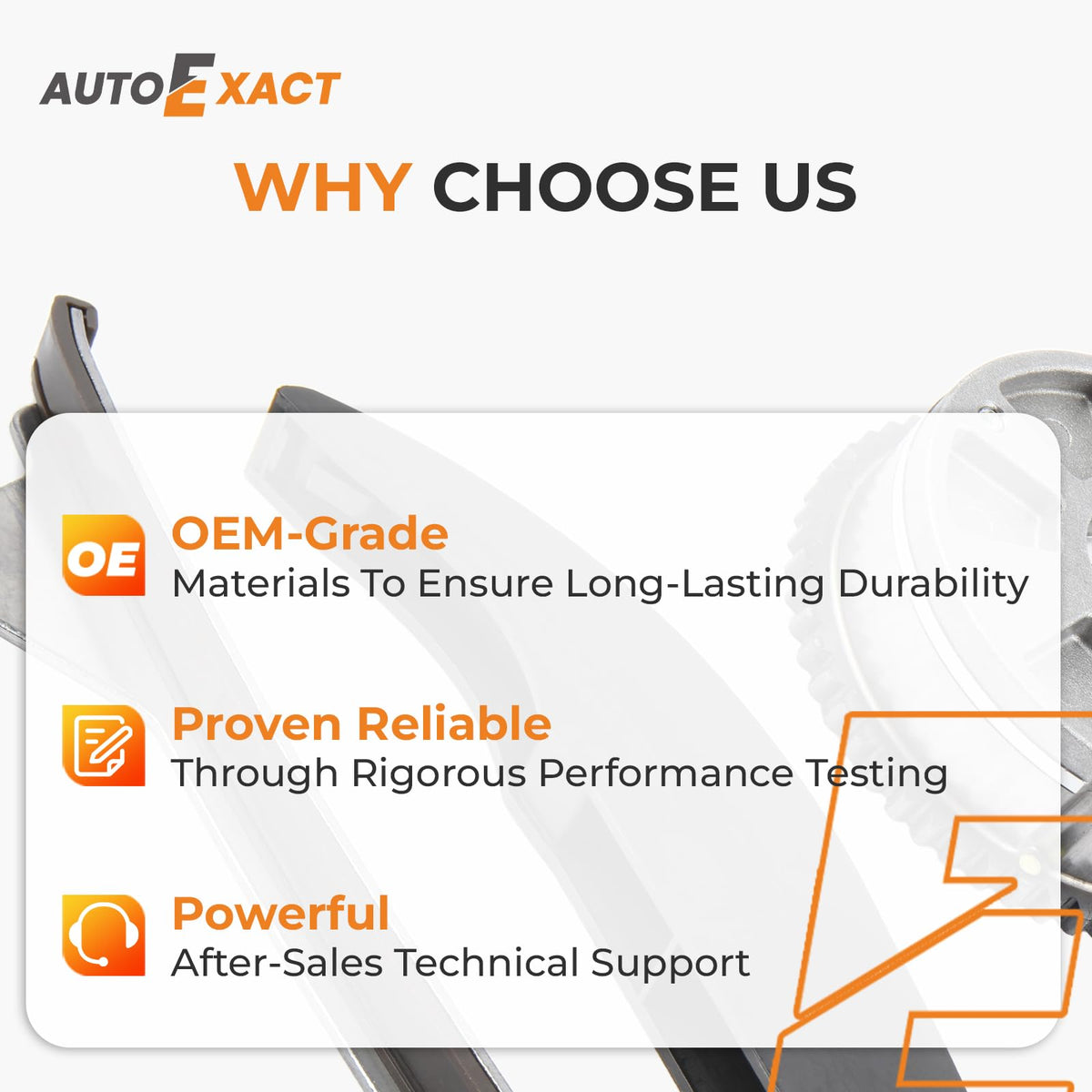 Autoexact lifestyle garage installation scene showing professional-fit confidence