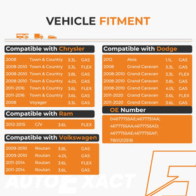 Autoexact mounting points and brackets illustrating OEM-style alignment