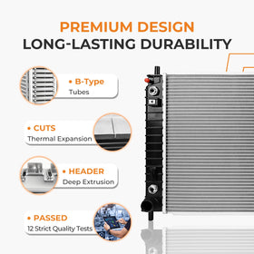 autoexact radiator next to ruler for scale showing accurate sizing for correct fit