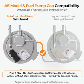 autoexact size scale comparison illustrating compact, OEM-like dimensions